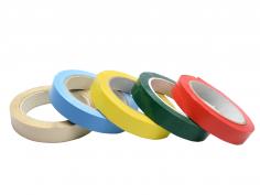 Coloured adhesive tape